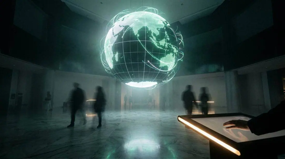 Atlas, LED Globe