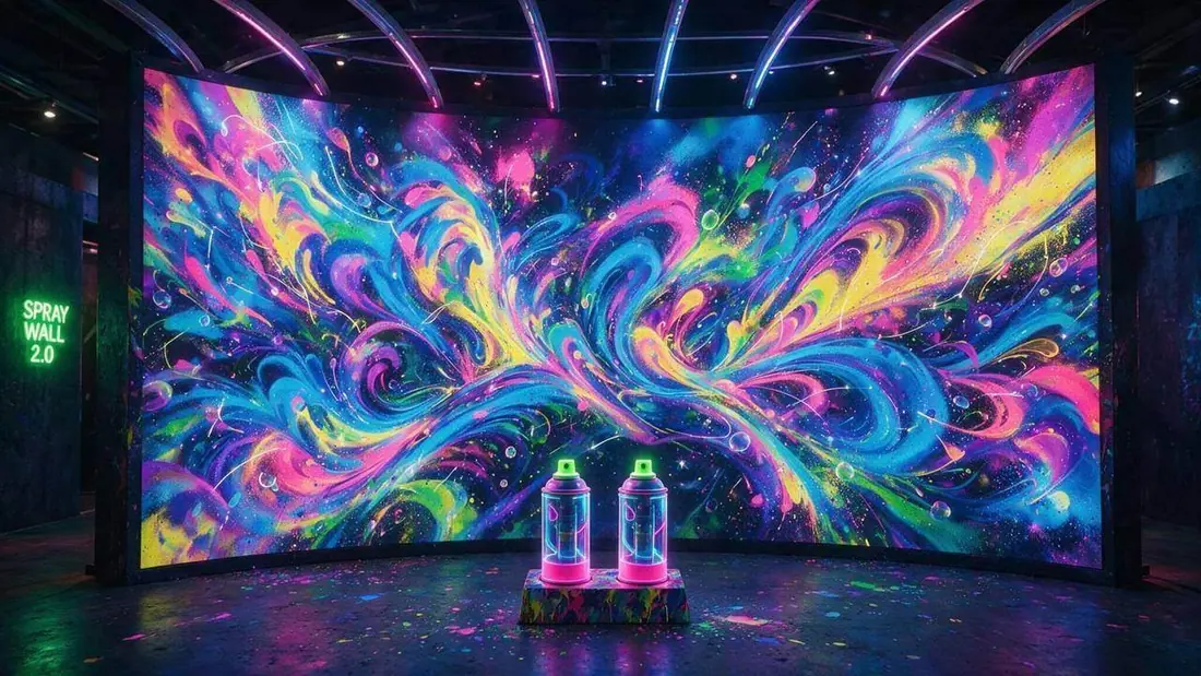 Fresco, Digital Graffiti Wall