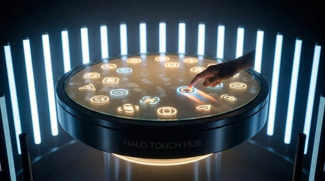 Halo, Interactive Touch Hub
