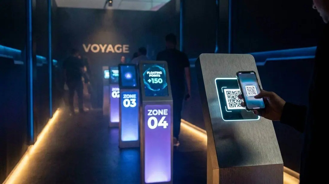 Voyage, Gamified QR Journey