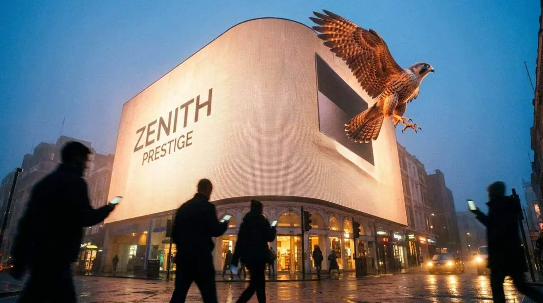 Zenith, Anamorphic Billboard Screen